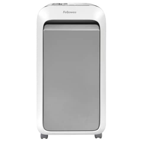 Distruggidocumenti uso moderato Fellowes LX221 - P-5 - 30 L - taglio a microframmenti 2x12 mm - bianco 5050501